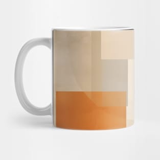 Boho Neutral Warm Abstract Shapes Mug